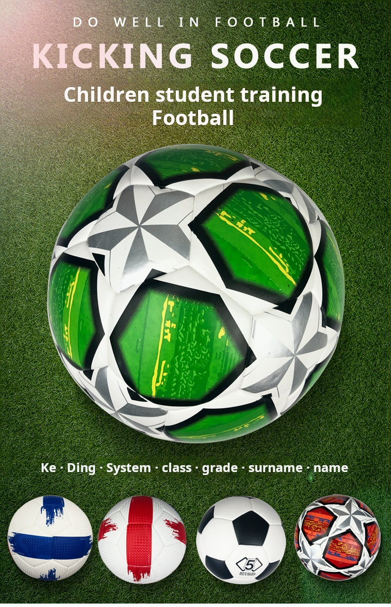 Entertainment Training Thickened Football No.5 Color Football