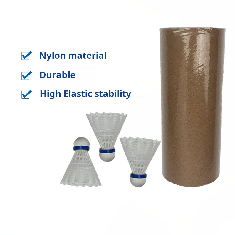 Three nylon balls individually packaged