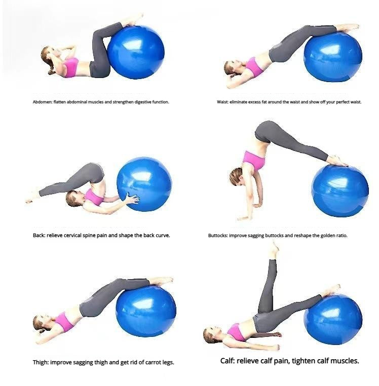 Thickened Yoga Training Ball Pilates Training Ball