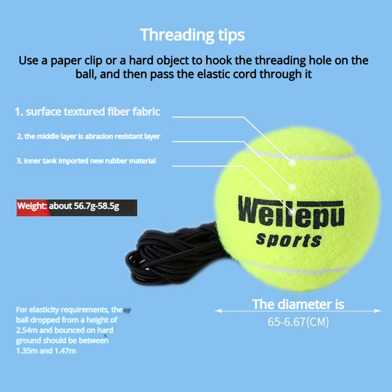 Entertainment Training Tennis: One independent packaging can be used for individual tennis training