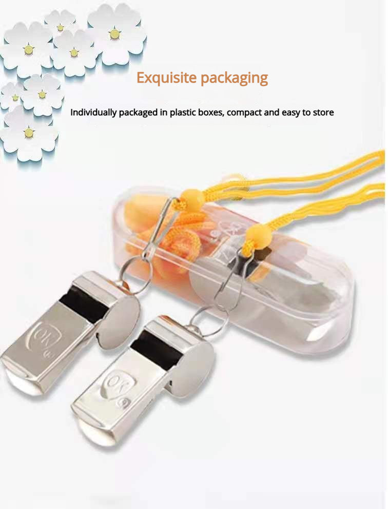 Coach's whistle for competition, individually packaged whistle