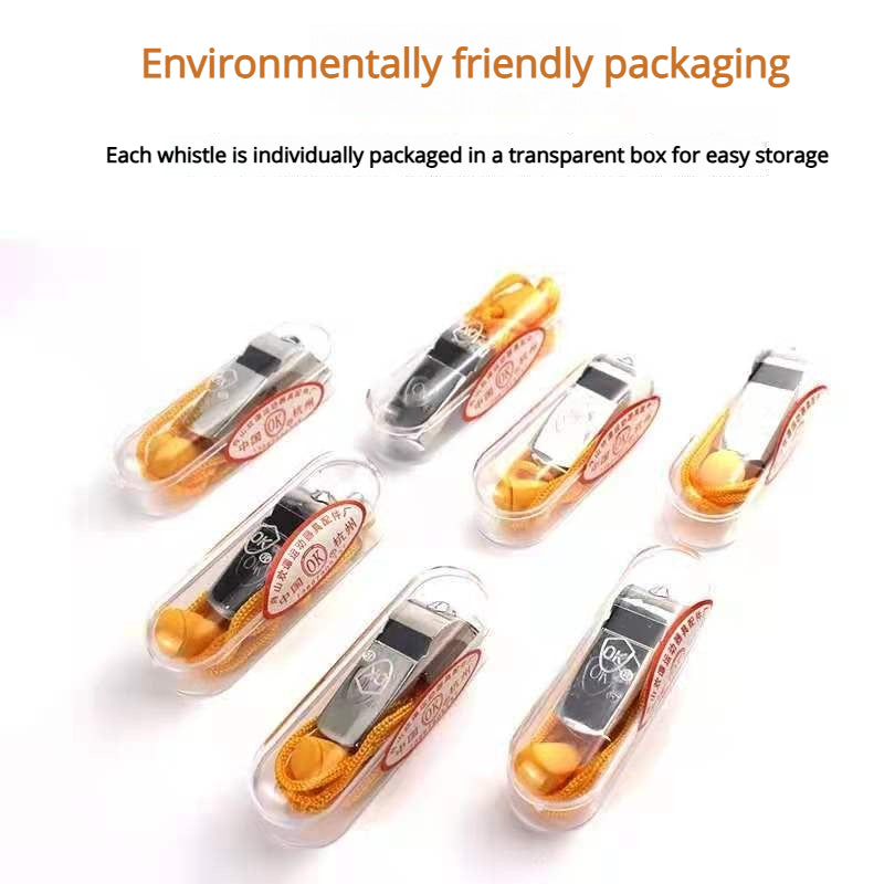 Coach's whistle for competition, individually packaged whistle