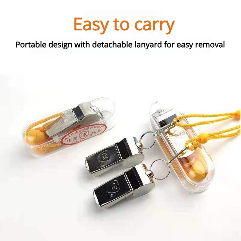 Coach's whistle for competition, individually packaged whistle