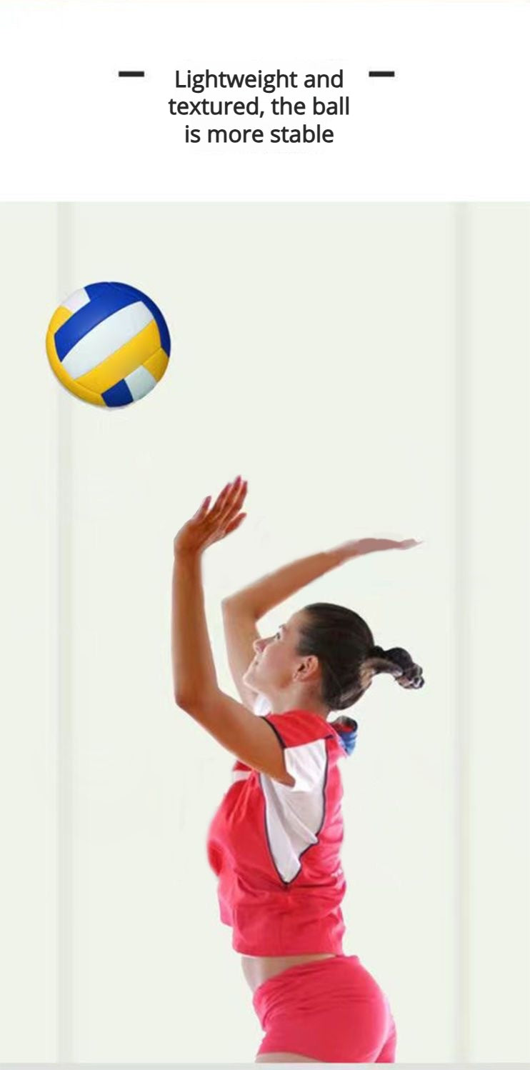 Thickened standard size volleyball, wear-resistant volleyball, one piece