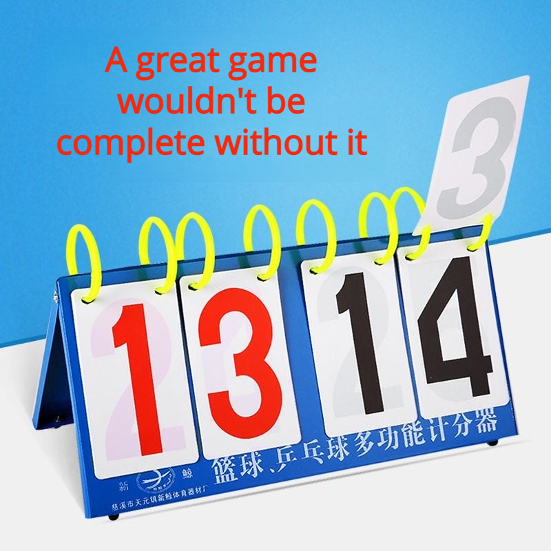 Independently packaging two scoreboards for competition scoreboards