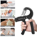 One handed training adjustable grip strength device, individually packaged grip strength device