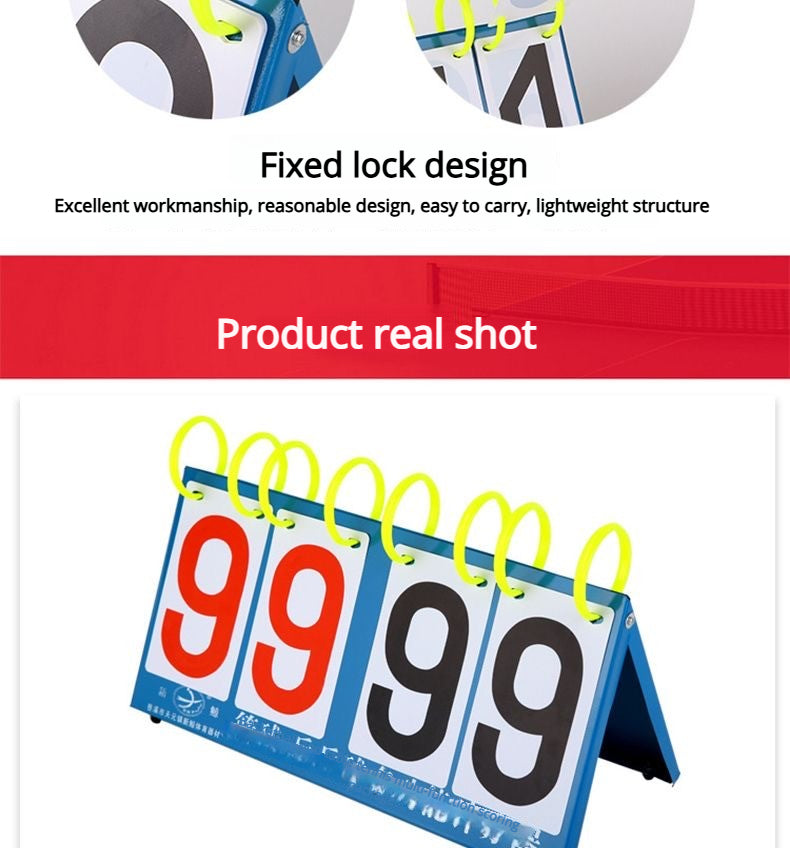 Independently packaging two scoreboards for competition scoreboards