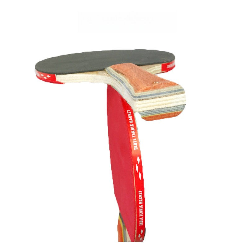 Entertainment training table tennis racket with two beats and three balls, individually packaged table tennis racket